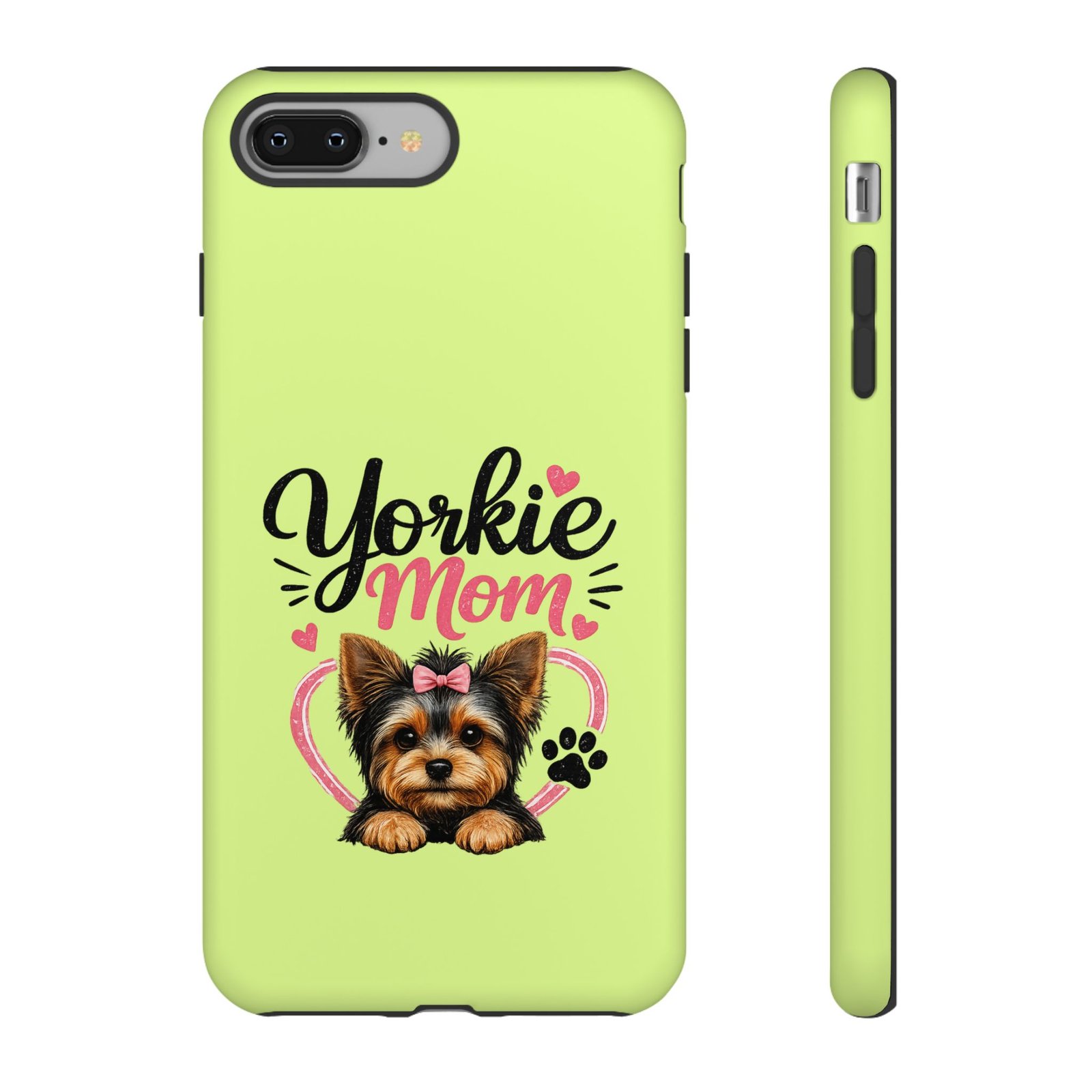 Phone Case — “Yorkie Mom” (green) - Image 5