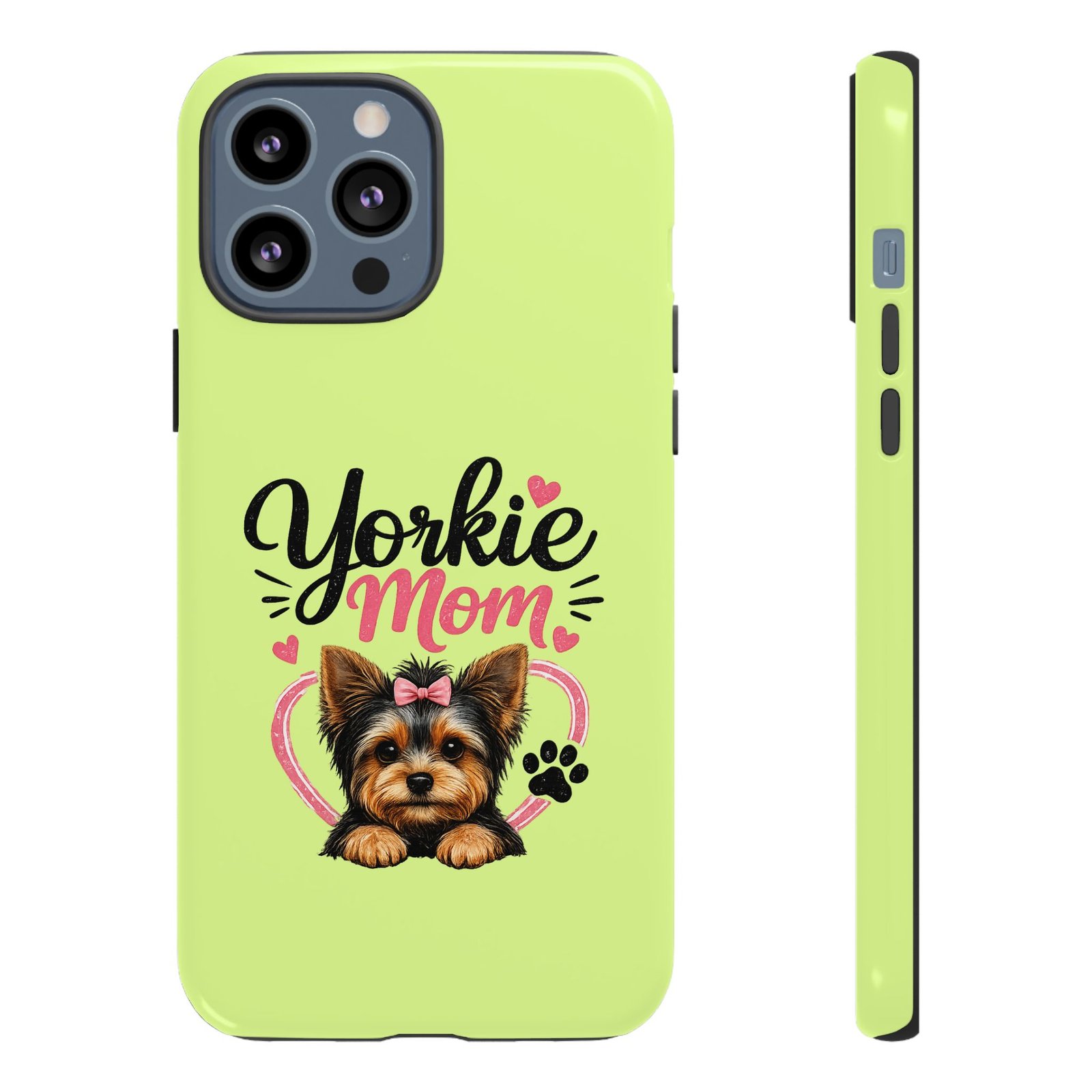 Phone Case — “Yorkie Mom” (green) - Image 33