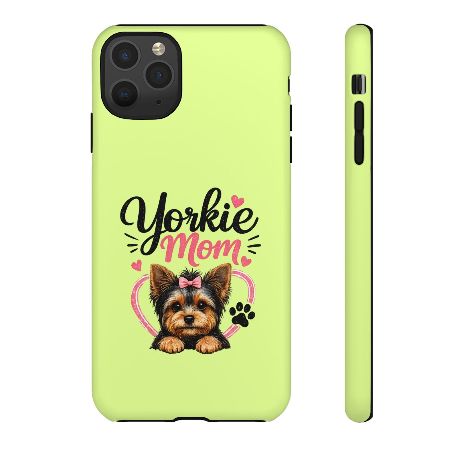 Phone Case — “Yorkie Mom” (green) - Image 19