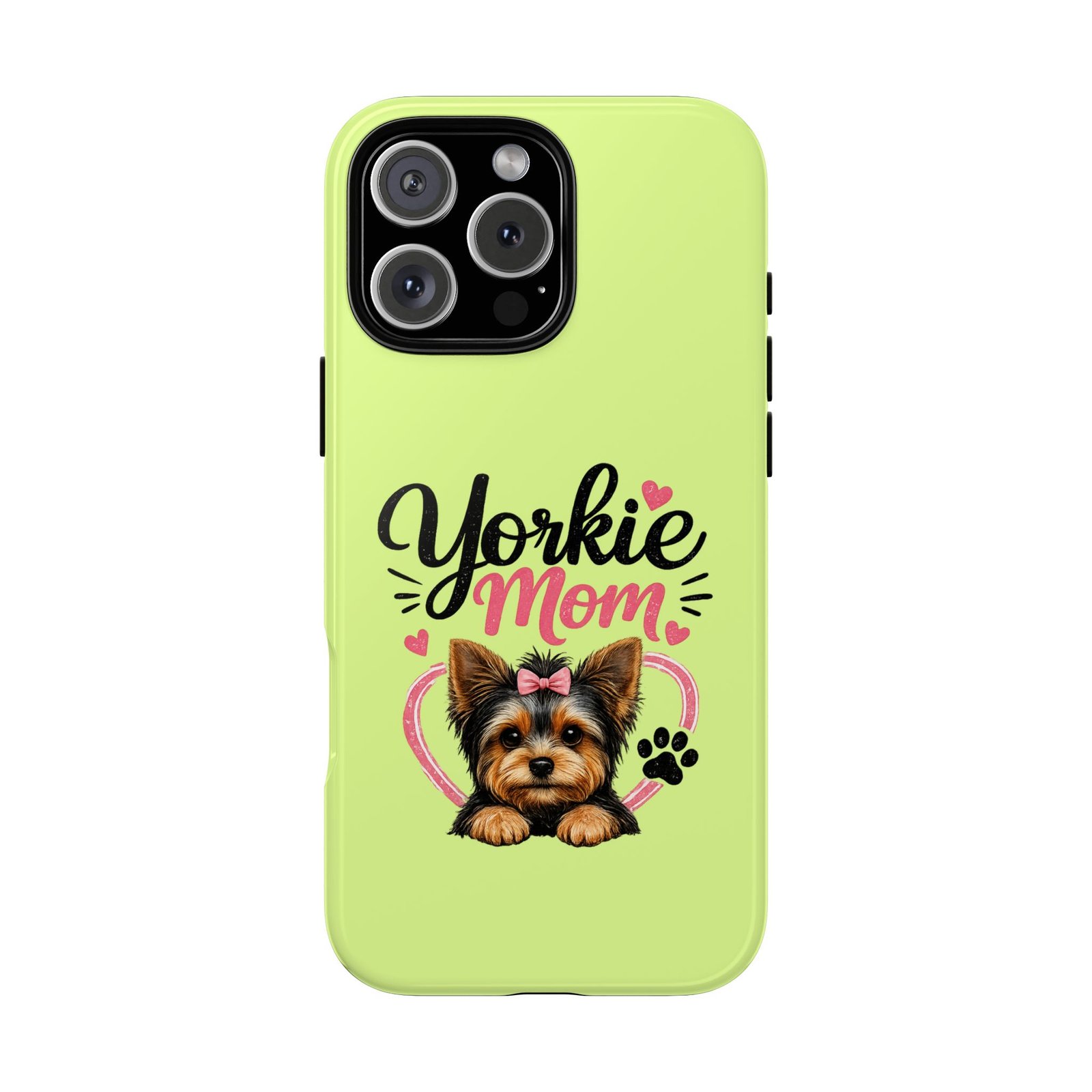 Phone Case — “Yorkie Mom” (green) - Image 57