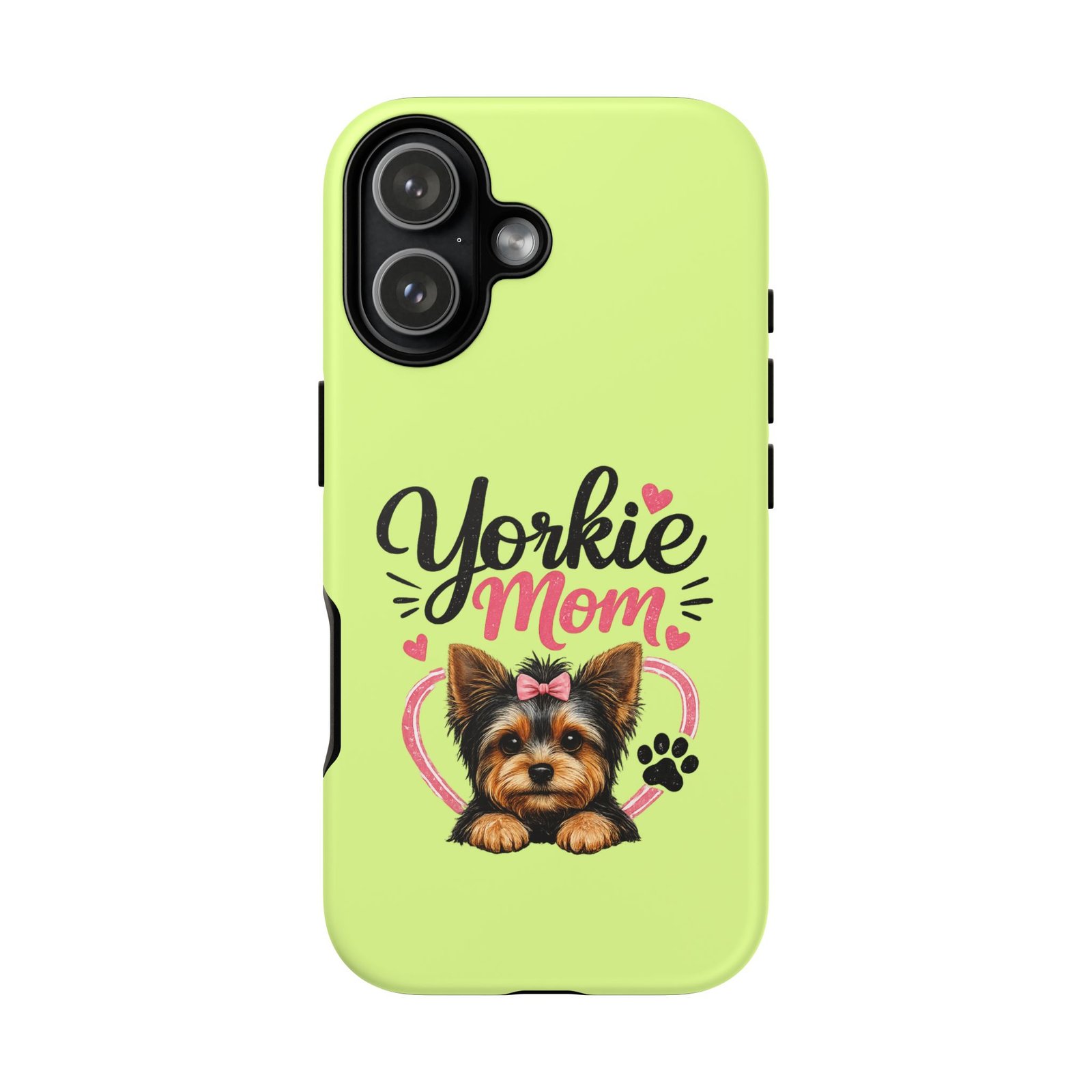 Phone Case — “Yorkie Mom” (green) - Image 60