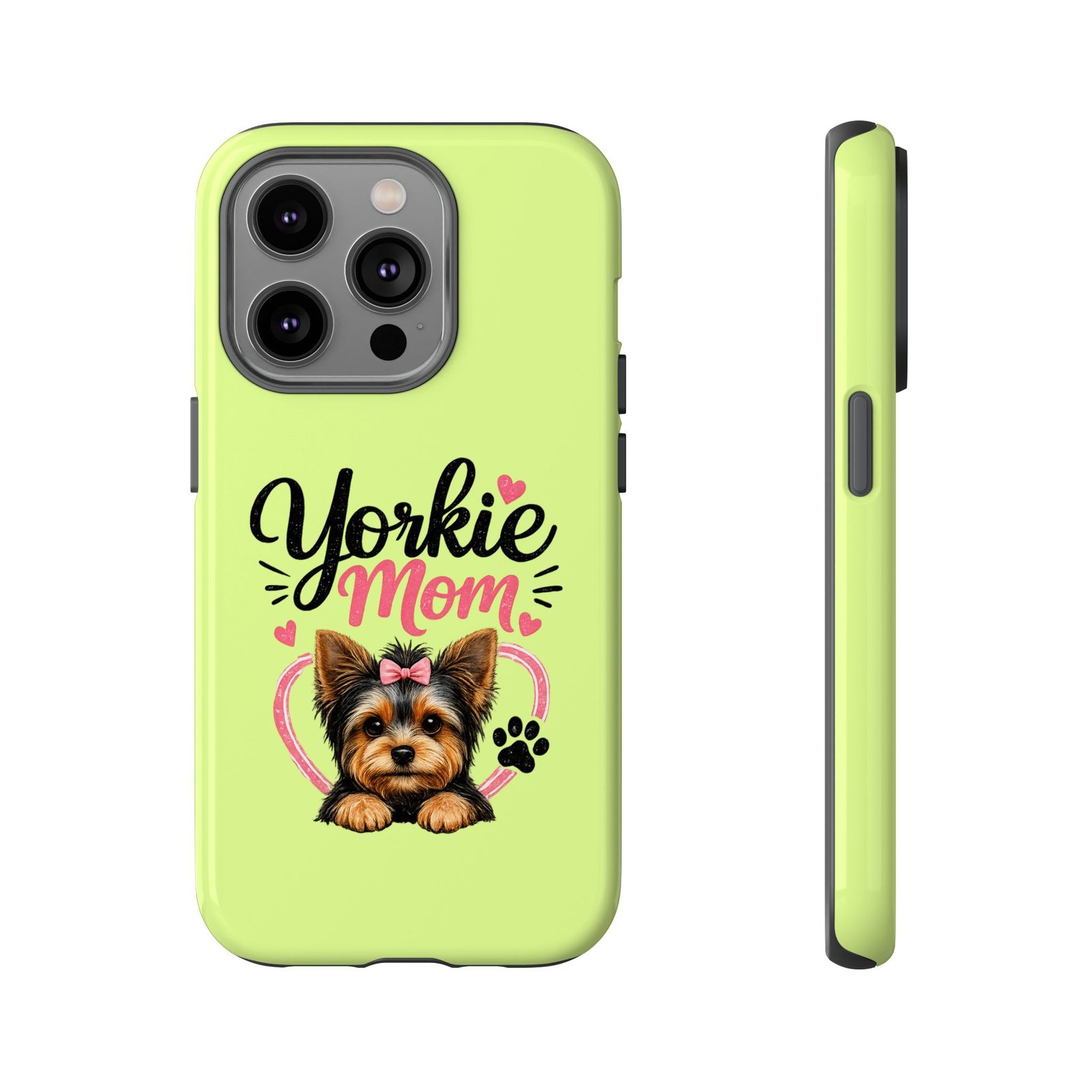 Phone Case — “Yorkie Mom” (green) - Image 37