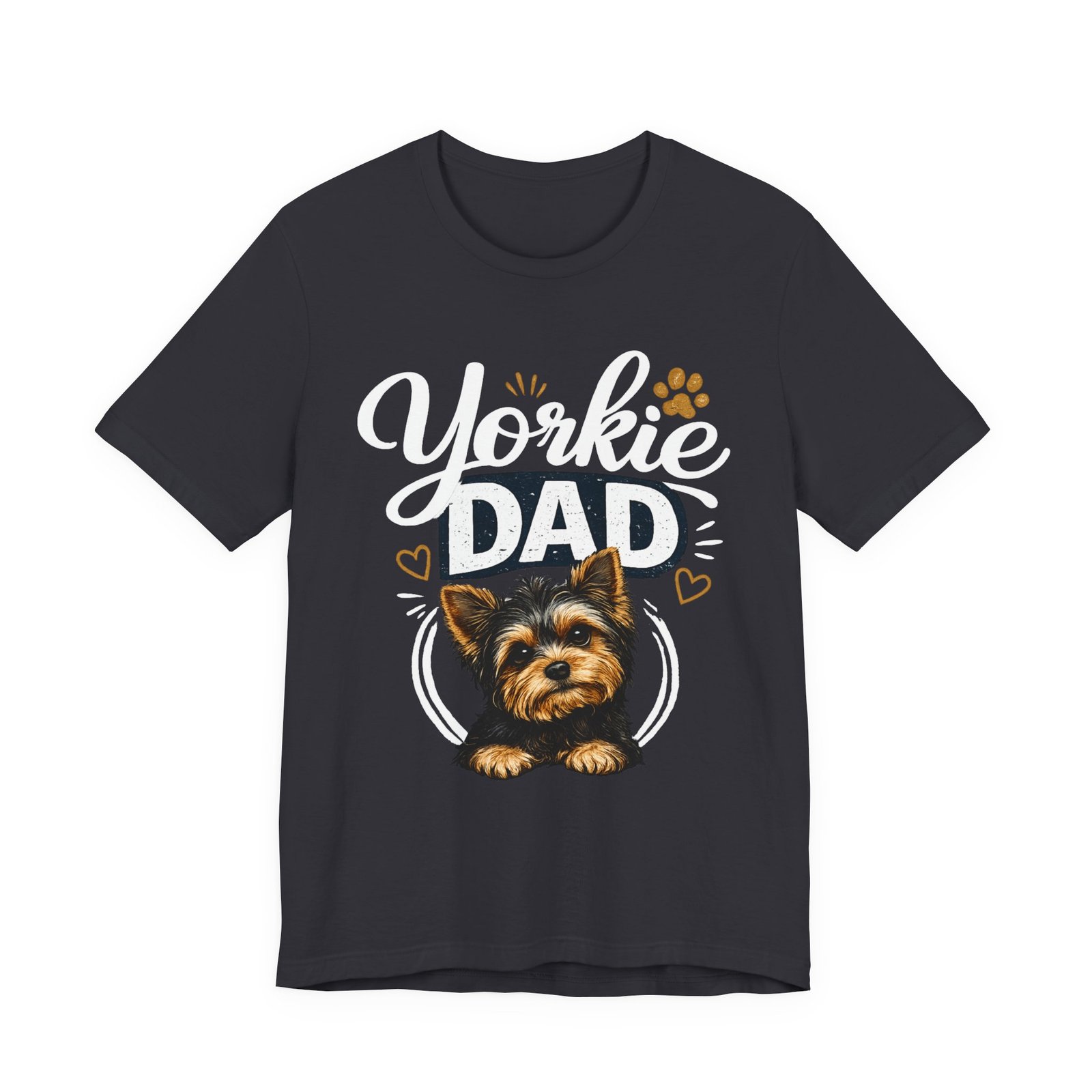 Yorkie Dad T-Shirt - Image 6
