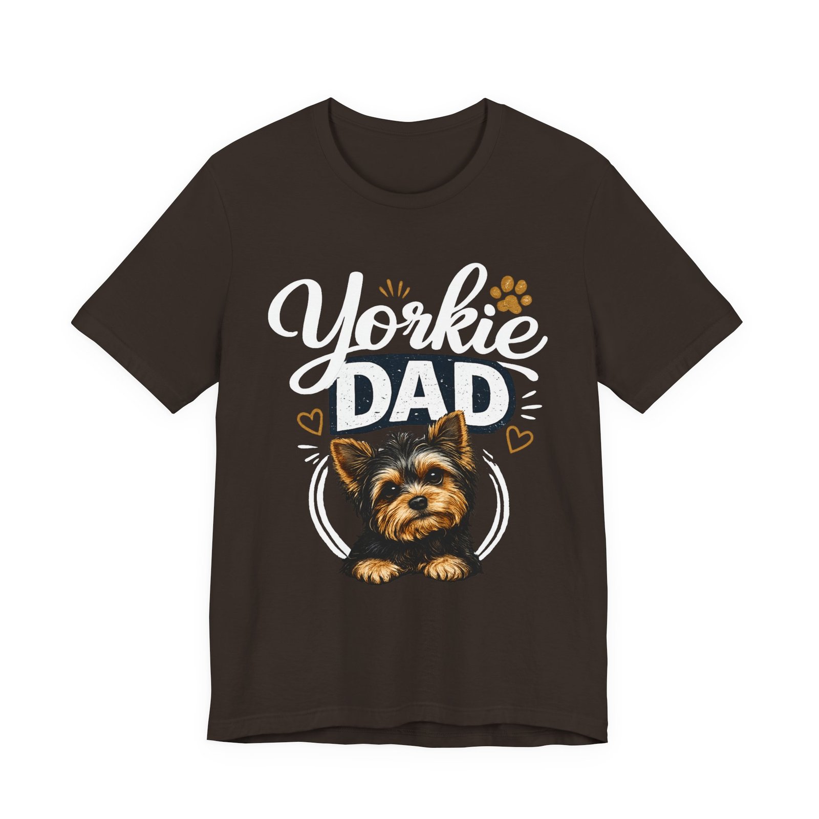 Yorkie Dad T-Shirt - Image 5