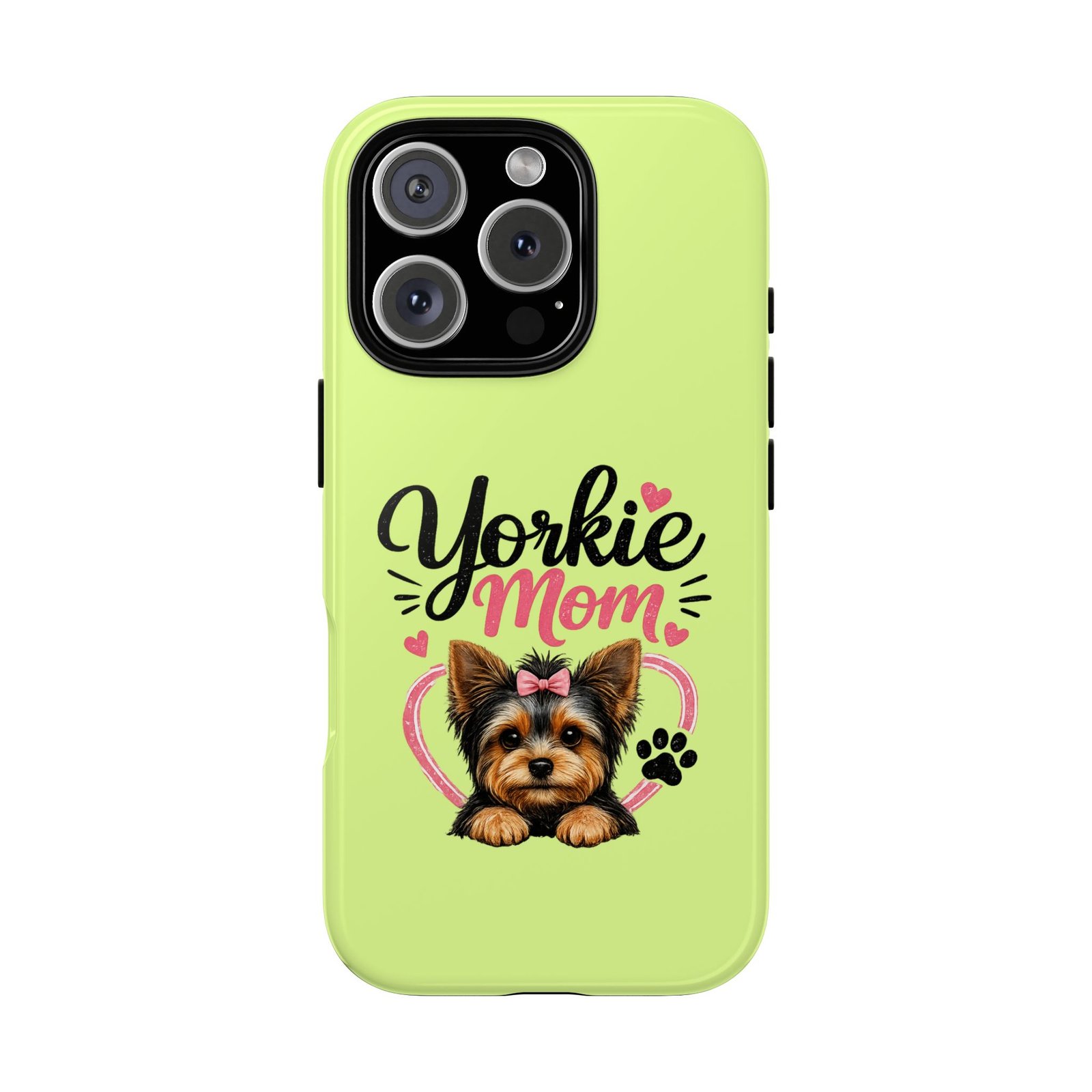 Phone Case — “Yorkie Mom” (green) - Image 55