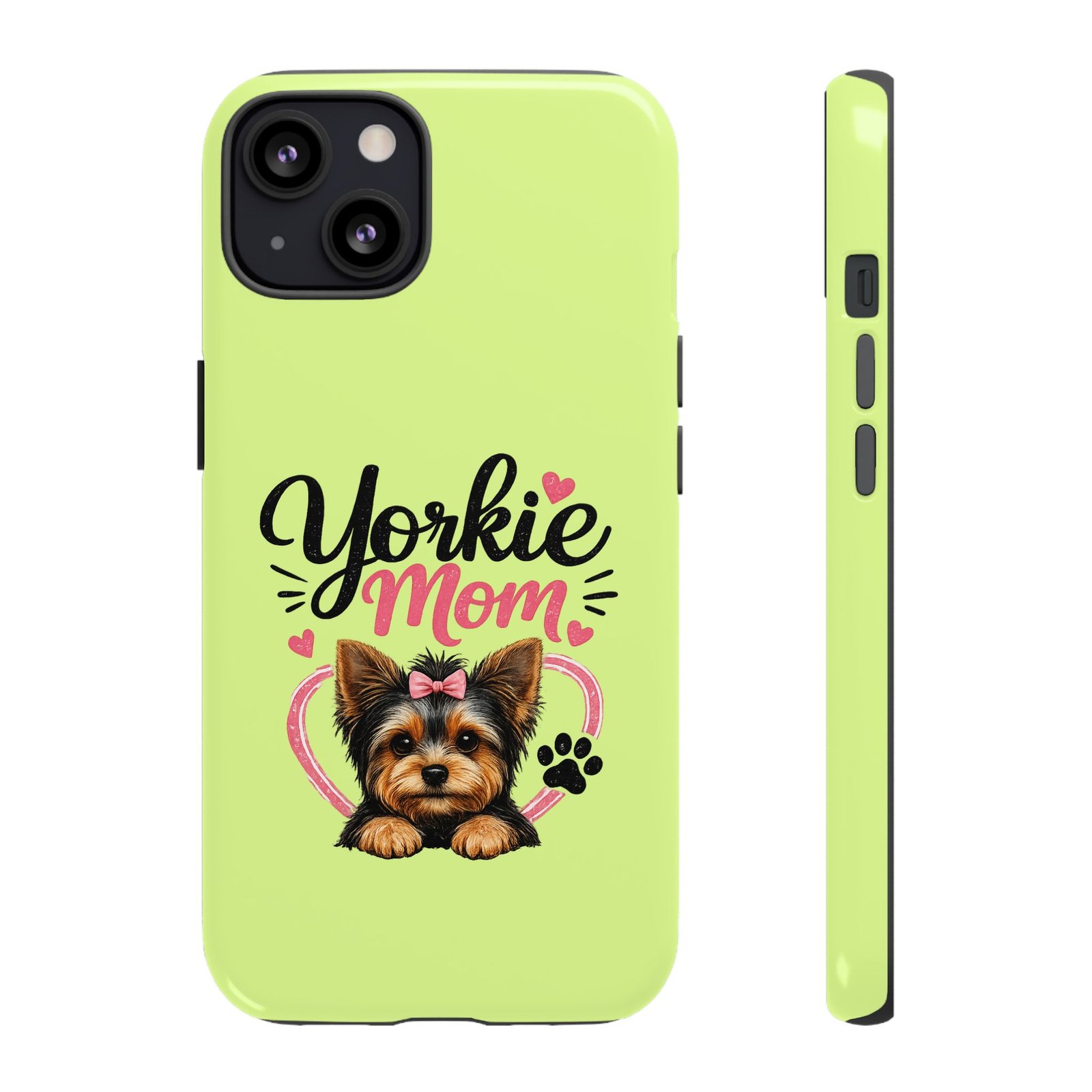 Phone Case — “Yorkie Mom” (green) - Image 27