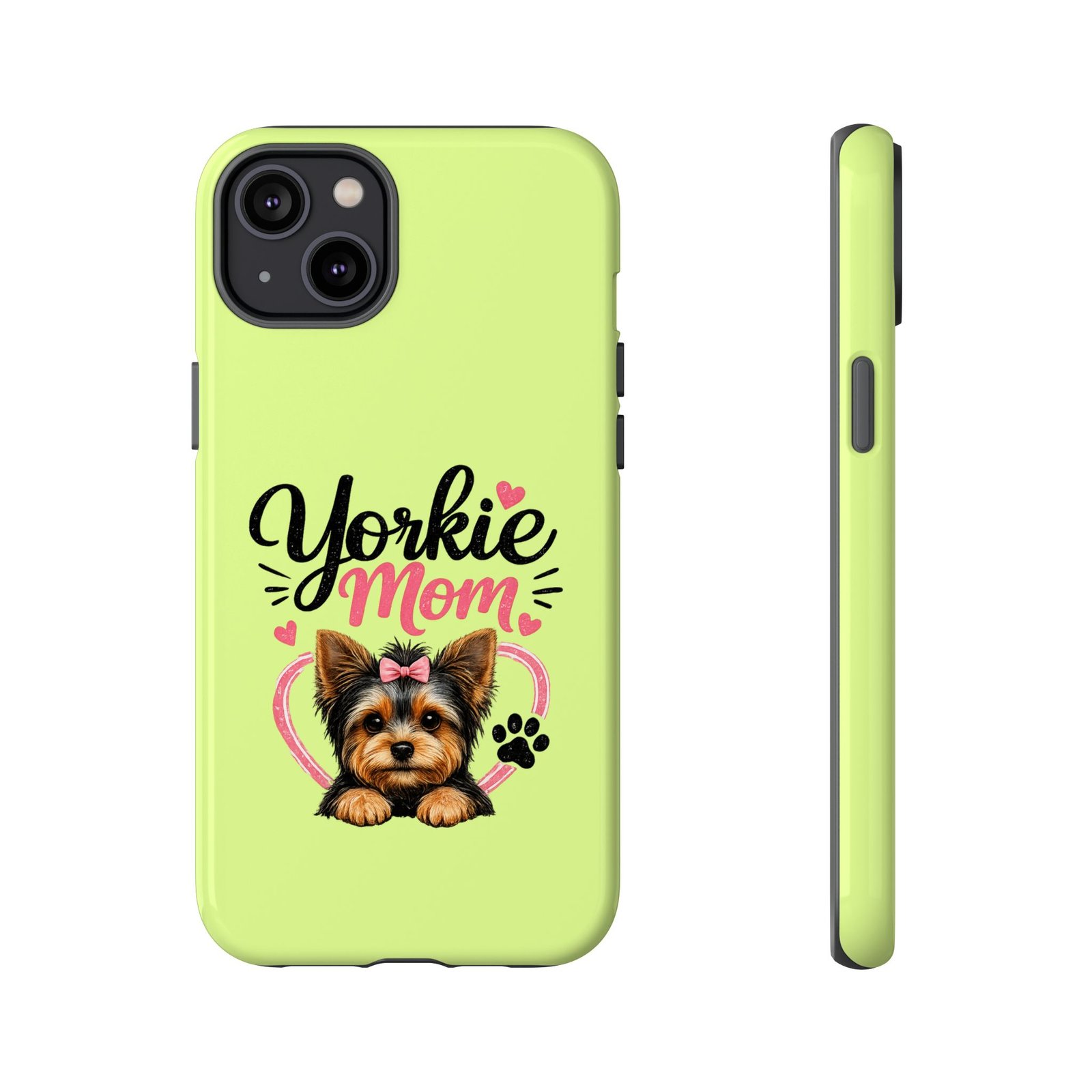 Phone Case — “Yorkie Mom” (green) - Image 39
