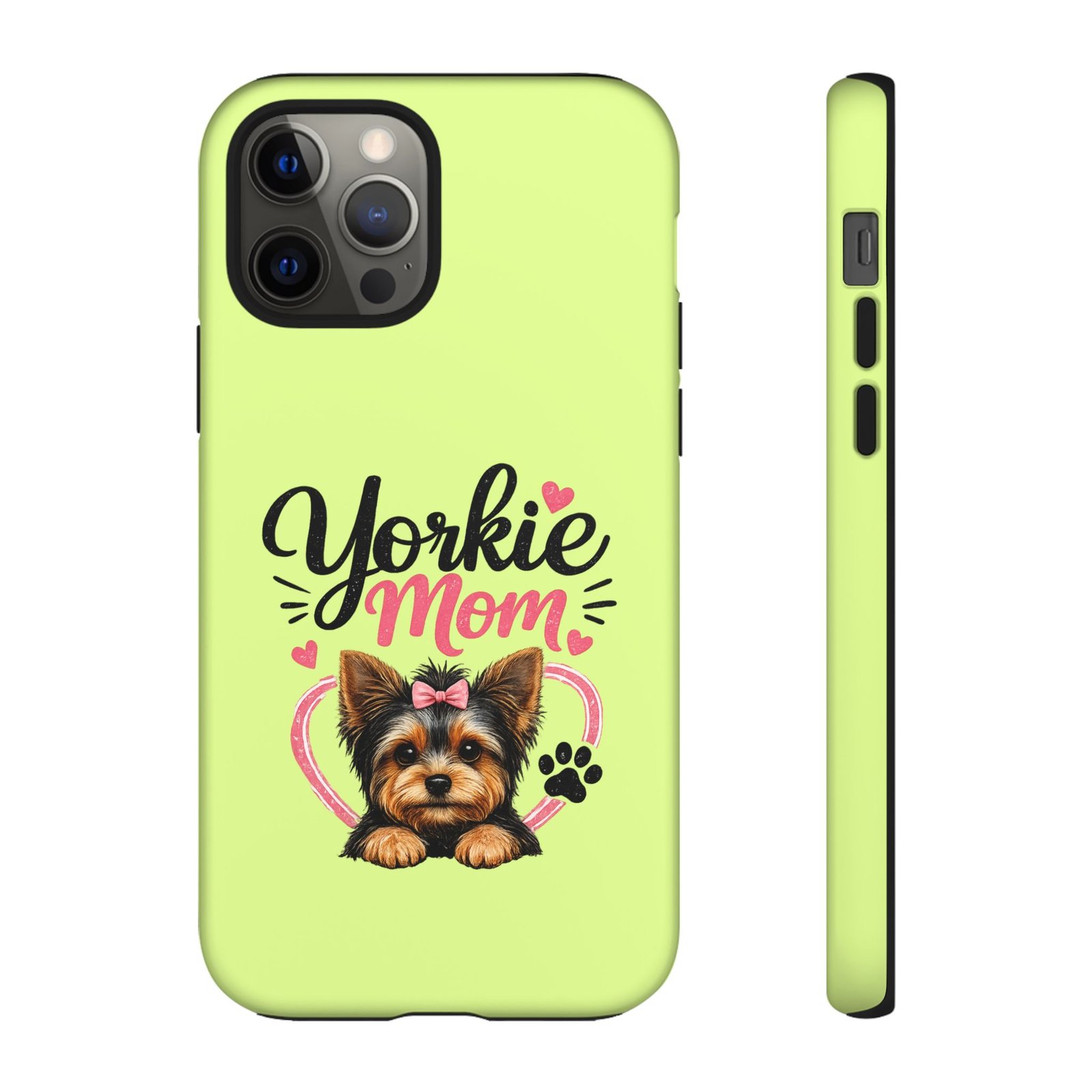 Phone Case — “Yorkie Mom” (green) - Image 25