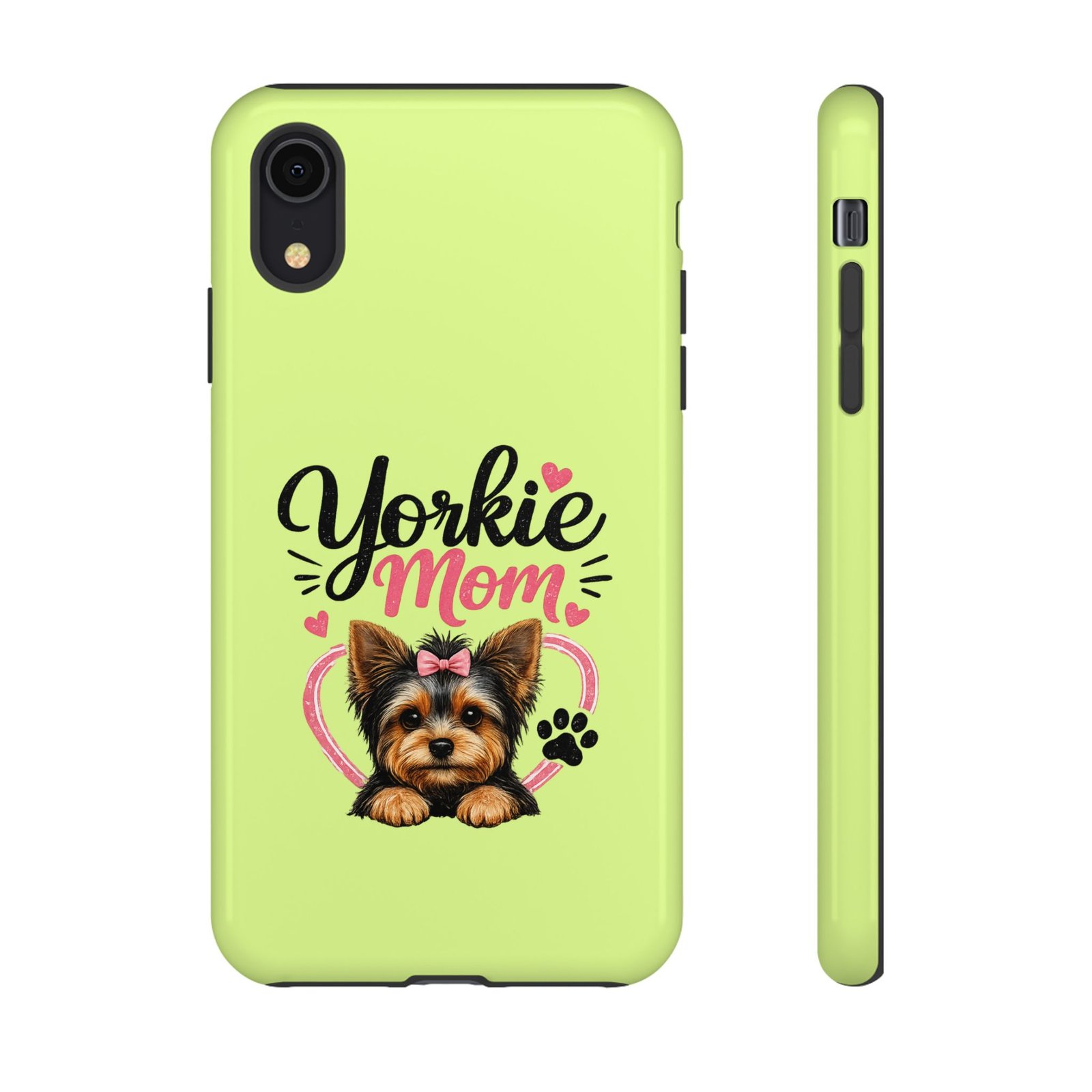 Phone Case — “Yorkie Mom” (green) - Image 8