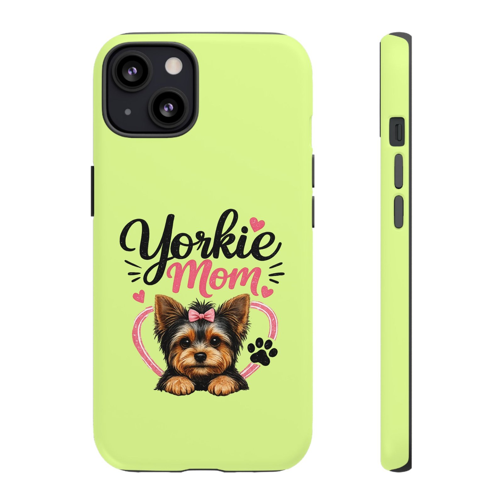 Phone Case — “Yorkie Mom” (green) - Image 28