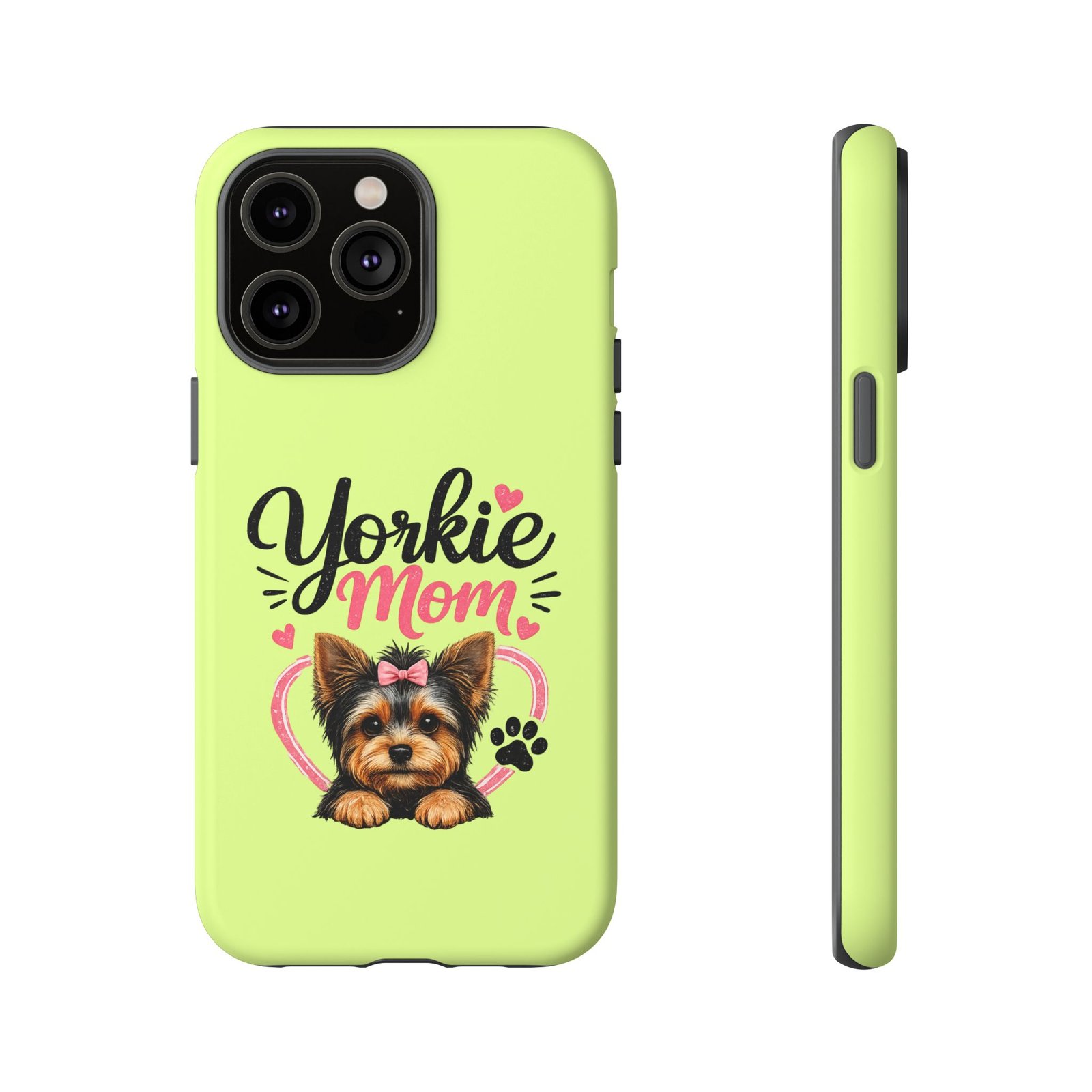 Phone Case — “Yorkie Mom” (green) - Image 42