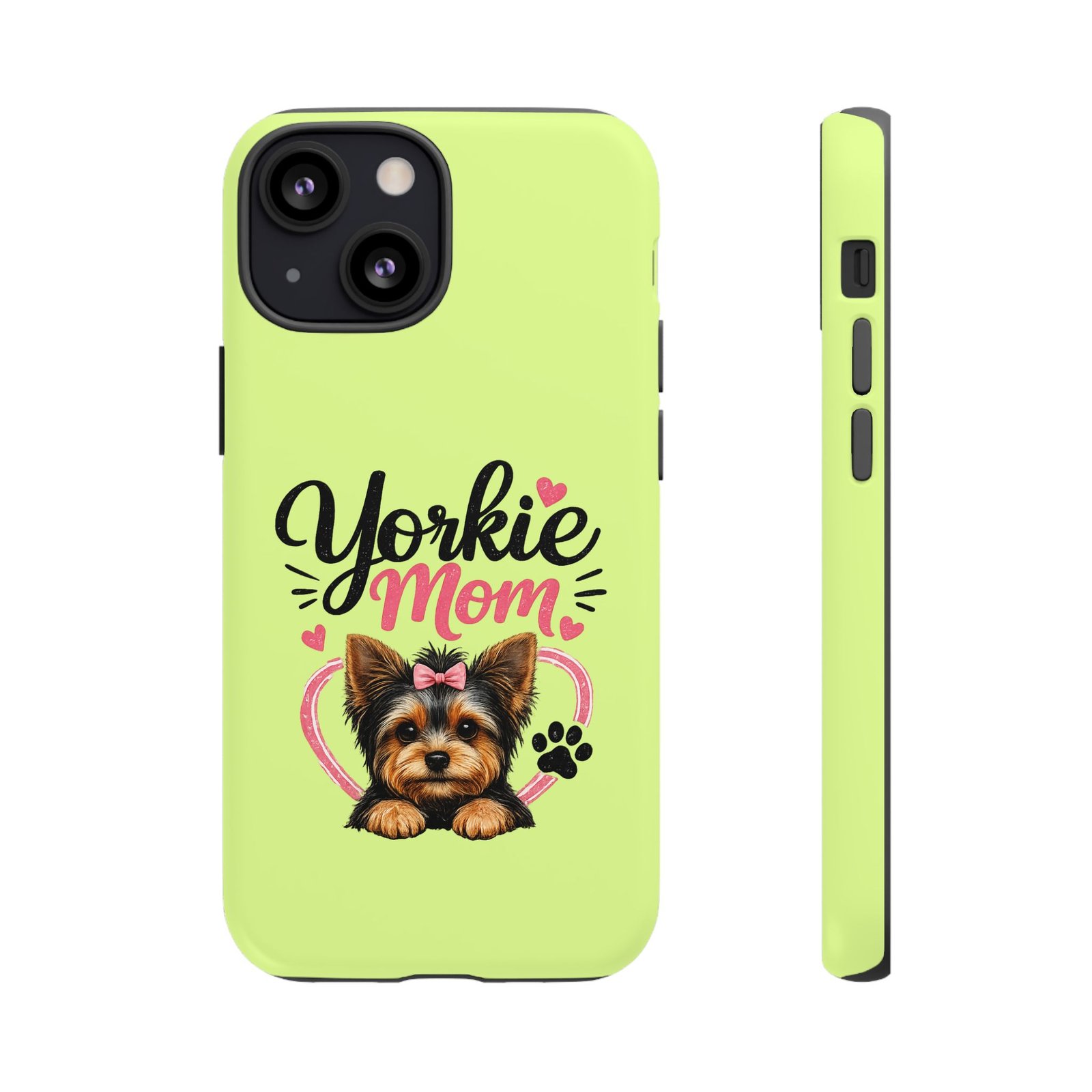 Phone Case — “Yorkie Mom” (green) - Image 30