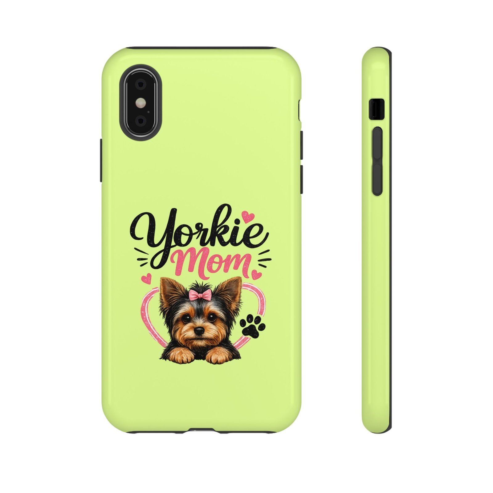 Phone Case — “Yorkie Mom” (green) - Image 6