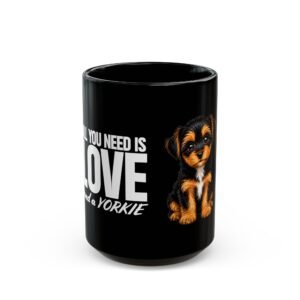 All you need is love Mug – Black Coffee Cup (11oz/15oz)