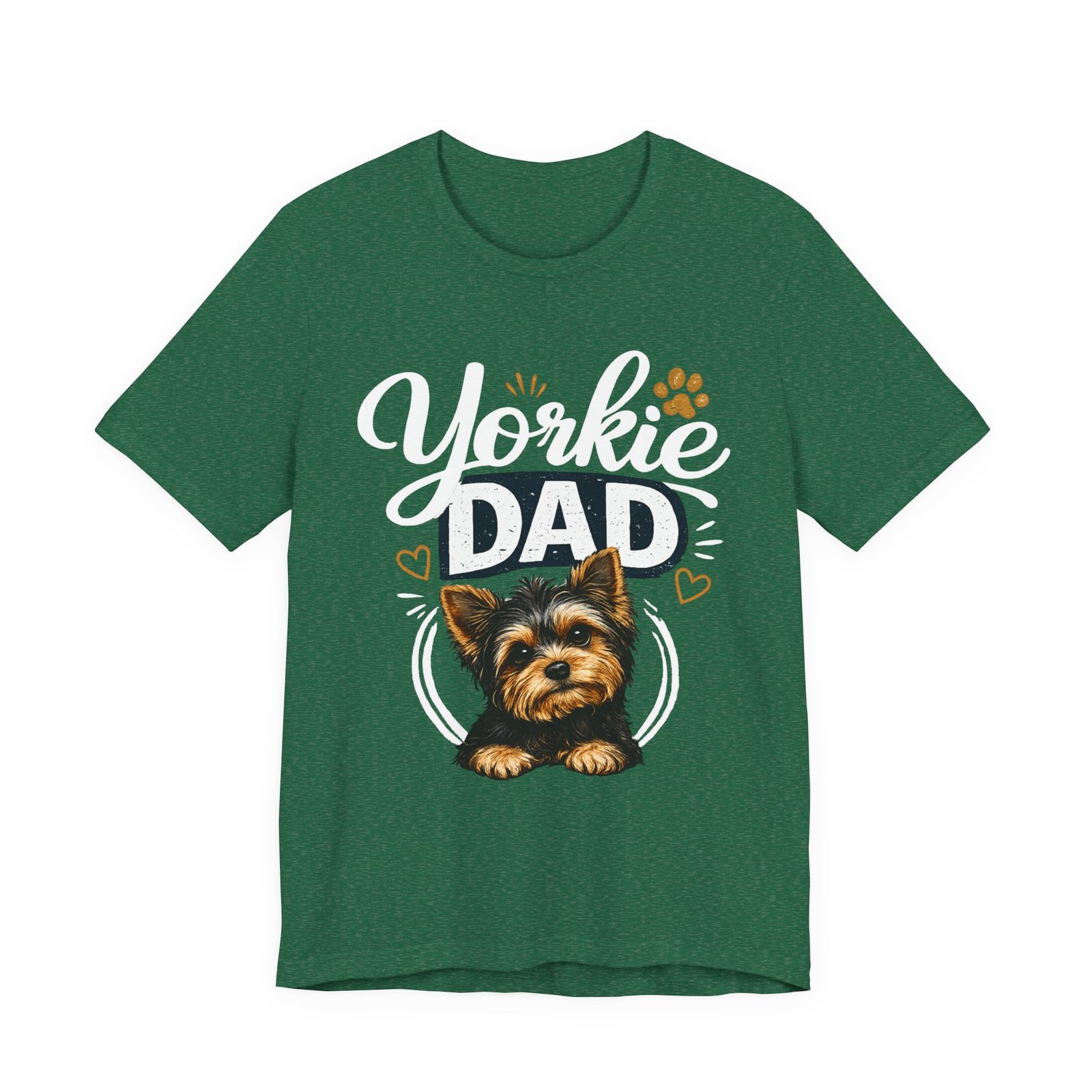 Yorkie Dad T-Shirt - Image 2