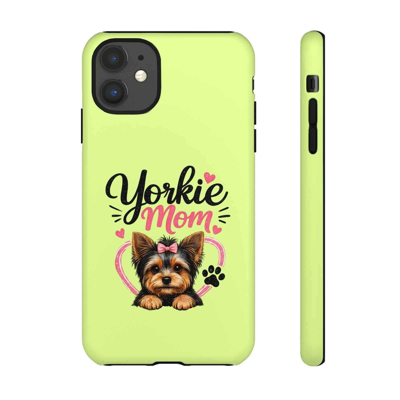 Phone Case — “Yorkie Mom” (green) - Image 15