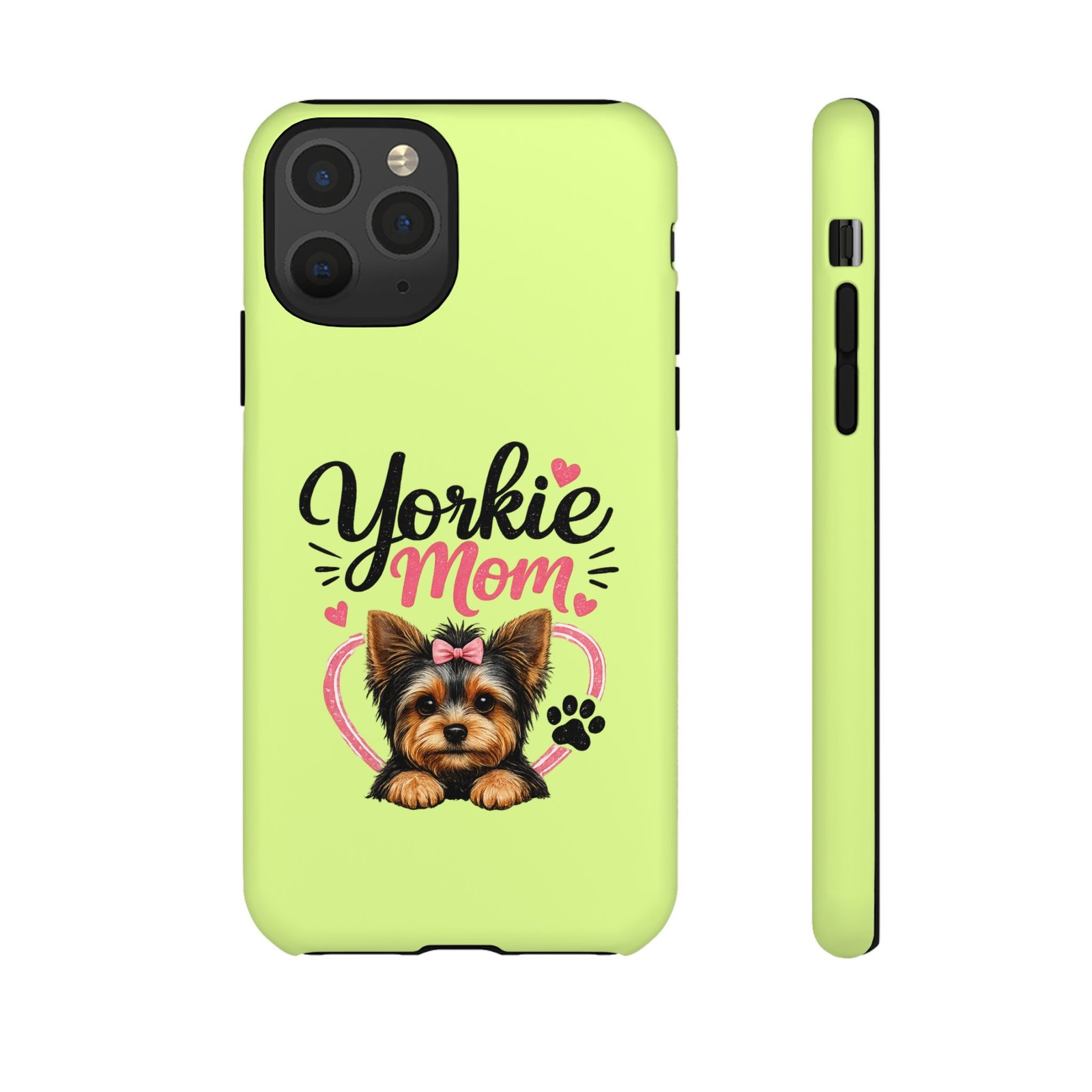 Phone Case — “Yorkie Mom” (green) - Image 17