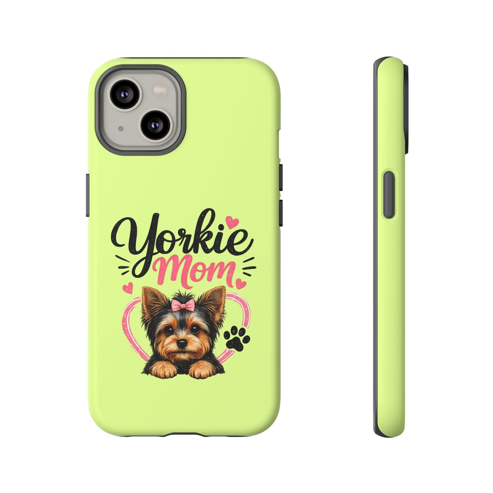 Phone Case — “Yorkie Mom” (green) - Image 36