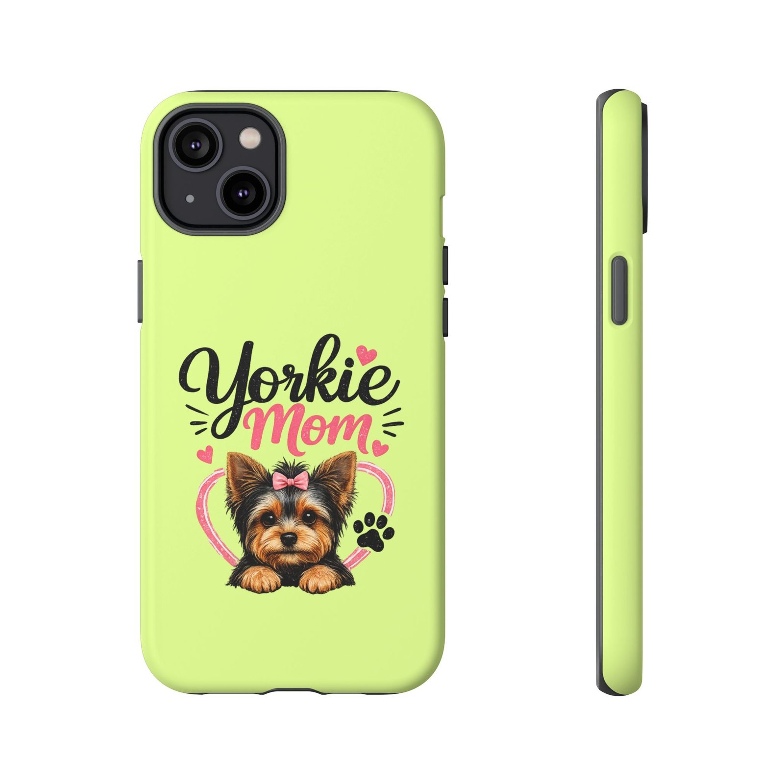 Phone Case — “Yorkie Mom” (green) - Image 40