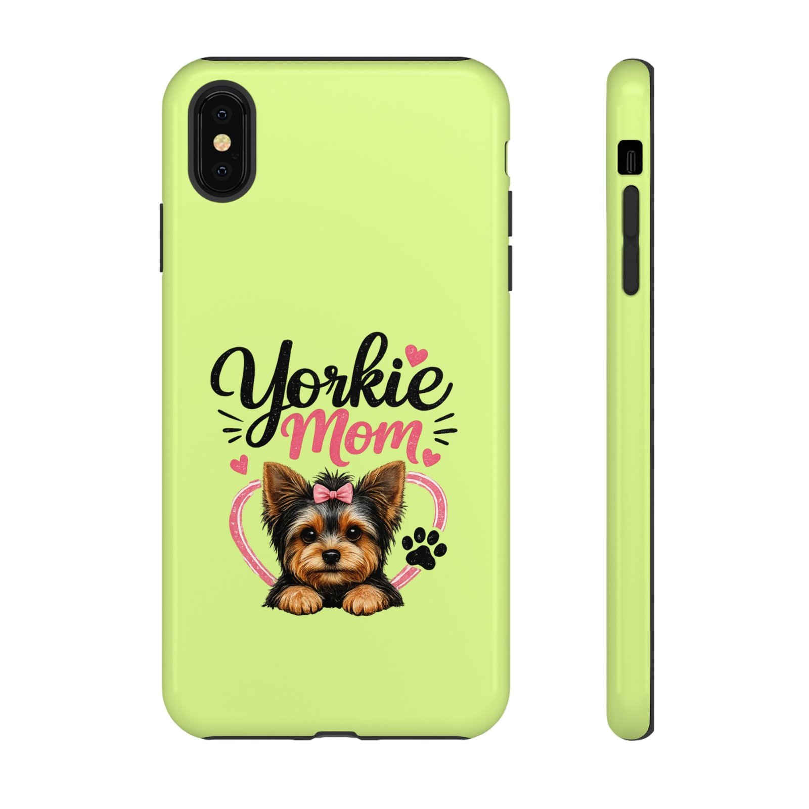 Phone Case — “Yorkie Mom” (green) - Image 12