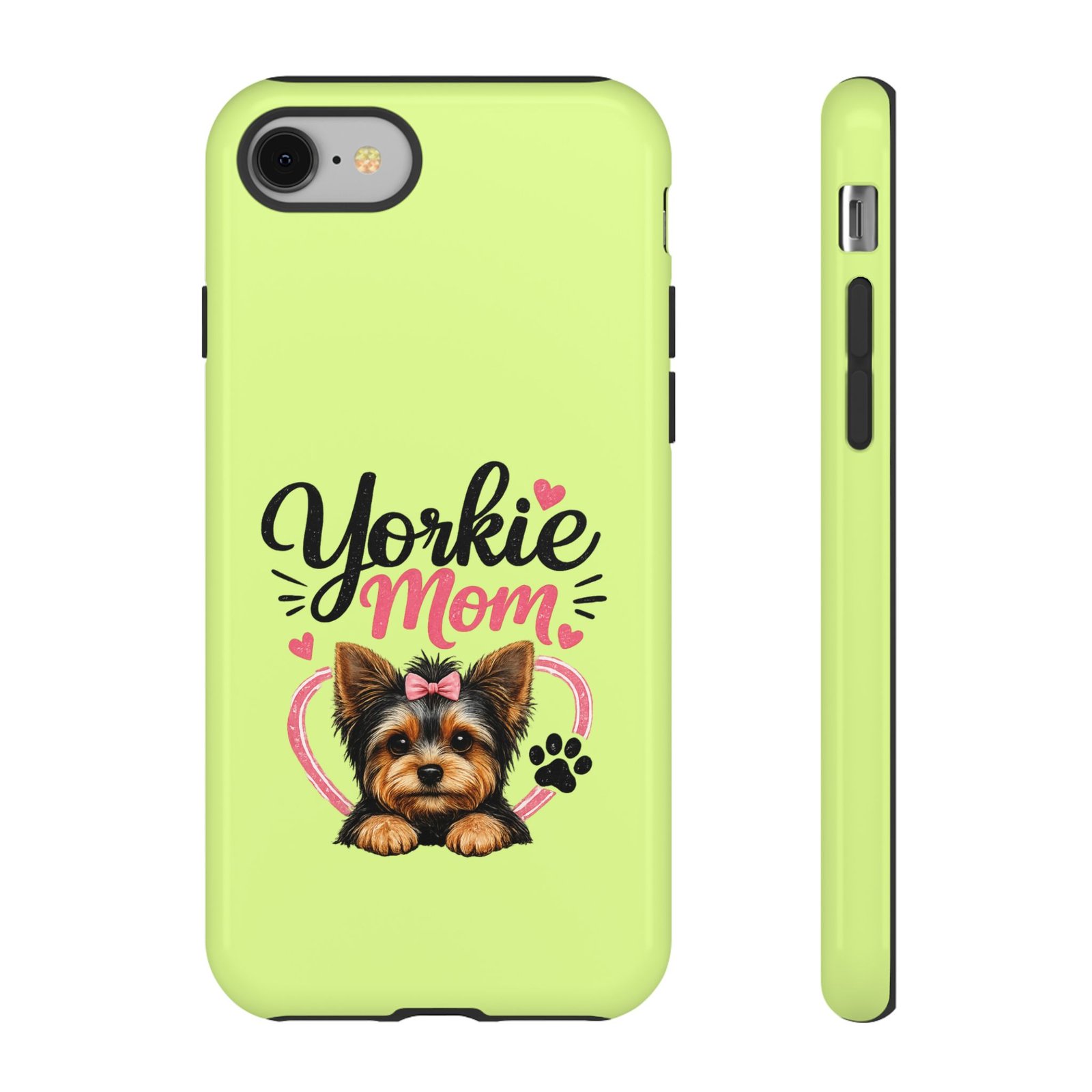 Phone Case — “Yorkie Mom” (green) - Image 2