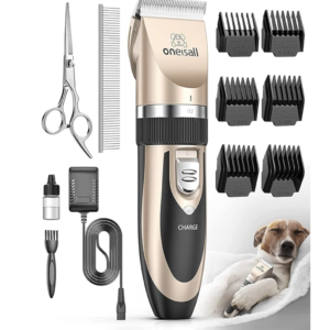 oneisall Low Noise Dog Grooming Clippers for Yorkies